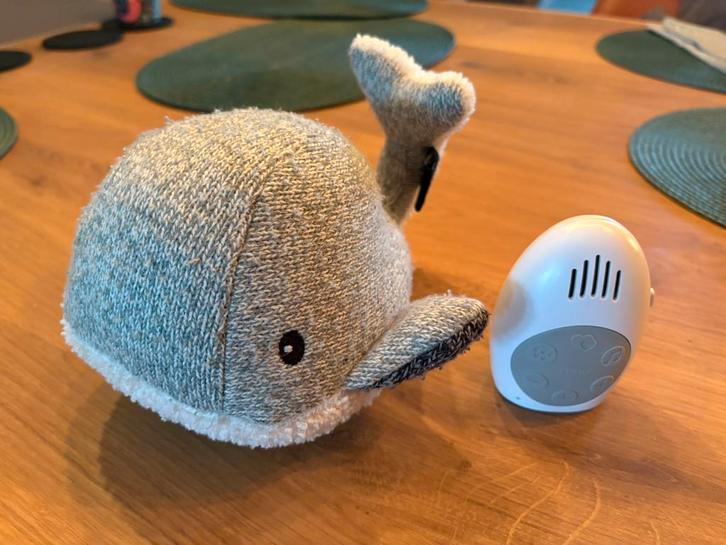 Flow Amsterdam Hartslag Comforter Moby - Walvis - Groen, Kinderen en Baby's, Overige Kinderen en Baby's, Zo goed als nieuw, Ophalen of Verzenden