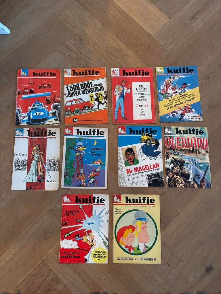 Kuifje Weekblad 1969 - Losse Nummers, Meerdere stripboeken, Ophalen of Verzenden, Gelezen