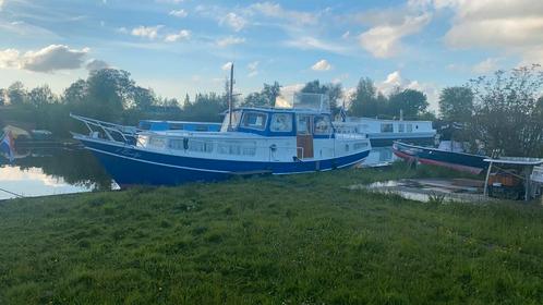 Boot, pleziervaartuig, Watersport en Boten, Motorboten en Motorjachten, Gebruikt, Staal, Diesel, 50 pk of meer, Ophalen
