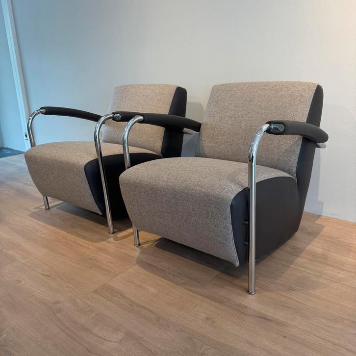 2x Leolux scylla - Senso & Richwool, Huis en Inrichting, Fauteuils, Zo goed als nieuw, Stof, 50 tot 75 cm, 75 tot 100 cm, Ophalen