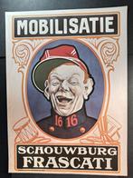 Affiche reclame poster Amsterdam schouwburg Frascati, 1960 tot 1980, Gebruikt, Verzenden, Prent