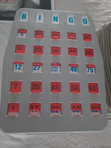 Meer dan 400 stuks Bingo Schuifplankjes Grijs en Gebruikt