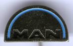 M.A.N. blauw email op zilverkl vrachtwagen speldje ( E_035 ), Verzenden, Nieuw, Transport, Speldje of Pin