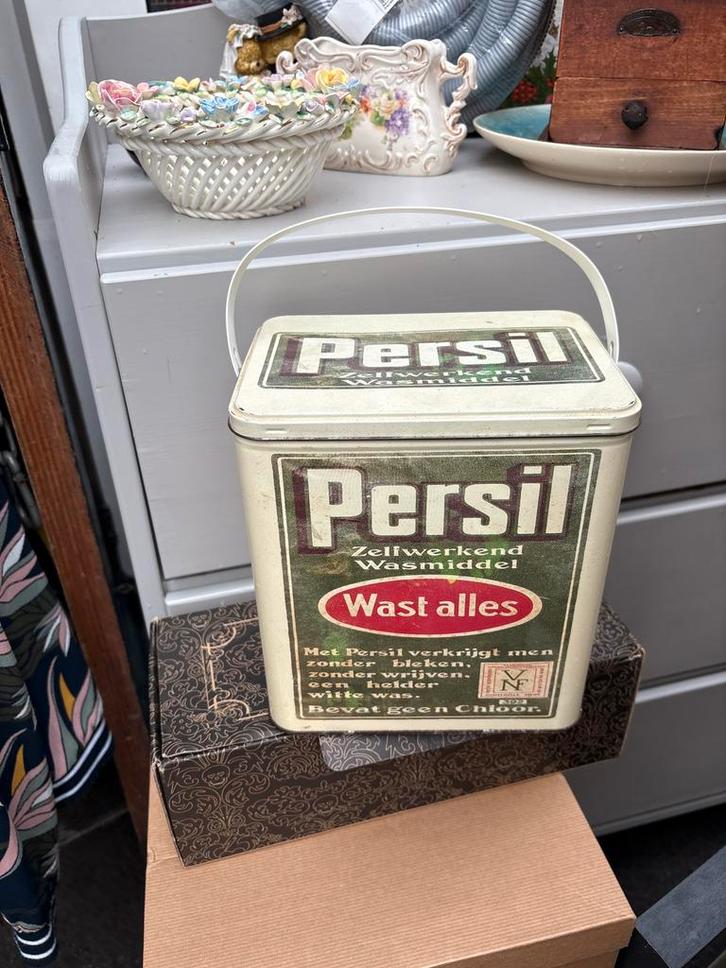 Oud Persil blik, Verzamelen, Blikken, Zo goed als nieuw, Overige, Ophalen of Verzenden