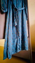 Pom Amsterdam Katja chiffon Jurk maat 38/40, Kleding | Dames, Jurken, Maat 38/40 (M), Blauw, Ophalen of Verzenden, Zo goed als nieuw