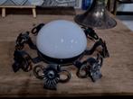 Vintage brutalistische lamp, Ophalen of Verzenden, Zo goed als nieuw
