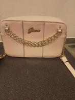 Guess handtas, crème kleur, geen beschadigingen, Ophalen of Verzenden, Zo goed als nieuw, Beige, Handtas