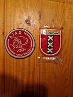 2x Ajax & Amsterdam Kleding Emblemen / Patches, Verzamelen, Ophalen of Verzenden, Zo goed als nieuw, Sport