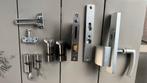 Deurbeslag Set, Ophalen of Verzenden, Gebruikt, Rvs, Slot