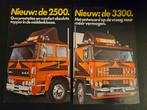 2 Brochures Daf Trucks 2500 & 3300, Ophalen of Verzenden, Zo goed als nieuw, Overige merken