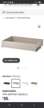 Paxkast lade's 8 stuks nieuw in doos, Huis en Inrichting, Kasten | Kledingkasten, Ophalen, Nieuw, 25 tot 50 cm, Minder dan 100 cm