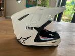 Top staat! Bijna nieuwe Alpinestars SM8 wit crosshelm maat S, Motoren, Ophalen of Verzenden, Integraalhelm, S, Shoei