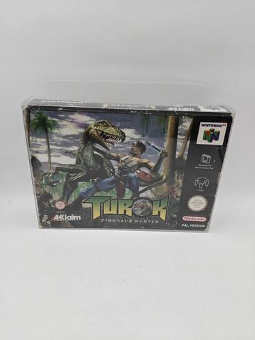 Turok Dinosaur Hunter N64 Boxed beschikbaar voor biedingen