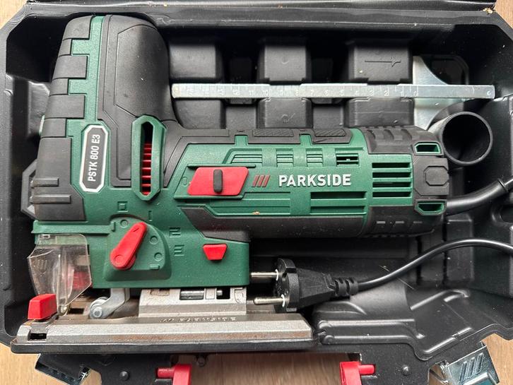 Parkside Decoupeerzaag 800W - Zo goed als nieuw!, Doe-het-zelf en Verbouw, Gereedschap | Zaagmachines, Zo goed als nieuw, Decoupeerzaag