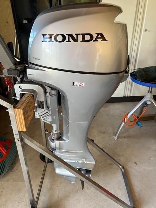 Honda buitenboordmotor 10pk - zgan - langstaart, Watersport en Boten, Buiten- en Binnenboordmotoren, Zo goed als nieuw, Benzine