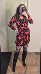 Zwarte jurk met vissen - Fabienne Chapot - maat M / 38, Kleding | Dames, Jumpsuits, Maat 38/40 (M), Zwart, Ophalen of Verzenden