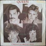Queen I want to break free, Cd's en Dvd's, Vinyl Singles, Ophalen of Verzenden, 7 inch, Zo goed als nieuw, Single