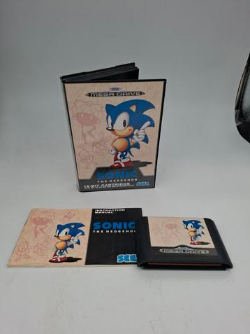 Sonic The Hedgehog - Sega Mega Drive Compleet beschikbaar voor biedingen