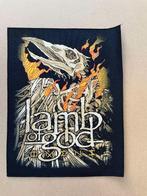 Grote backpatch van lamb of god omens ca 27 x 36 cm nieuw, Nieuw, Ophalen of Verzenden, Emmen, Grote backpatch van lamb of god omens ca 27 x 36 cm nieuw