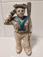 Antiek Hubley WOI gietijzeren spaarpot, Ophalen of Verzenden