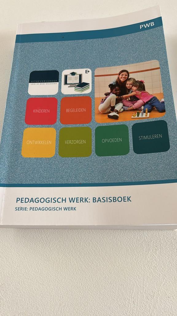Basisboek MBO Pedagogisch Werk, Boeken, Studieboeken en Cursussen, Gelezen, MBO, Gamma, Ophalen of Verzenden