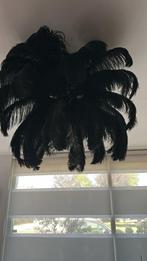Light & Living - Hanglamp Feather - 80x80x80 - Zwart, Ophalen, Zo goed als nieuw, Metaal, 50 tot 75 cm