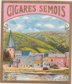 sigarenbanden - KLEIN ETIKET - CIGARES SEMOIS, Verzenden, Zo goed als nieuw, Sigarenbandjes