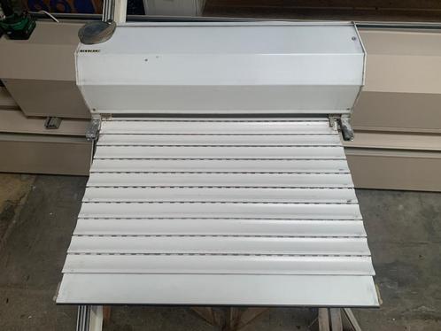 Wit rolluik 67,5 cm breed x 175 cm hoog, Doe-het-zelf en Verbouw, Rolluiken, Gebruikt, 150 tot 200 cm, Minder dan 100 cm, Wit