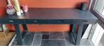 VT Wonen bureau of sidetable. Zwart. Porseleinen knop. Lades, Ophalen, Zo goed als nieuw, Bureau