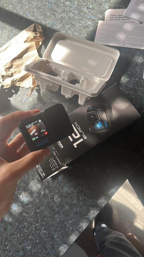 Go pro 12 hero black, Audio, Tv en Foto, Actiecamera's, Ophalen of Verzenden