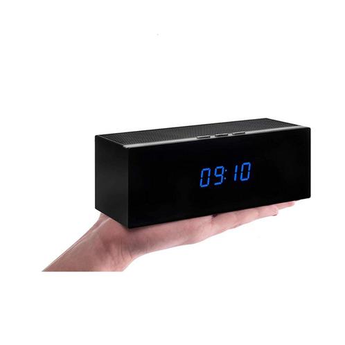 Wireless digitale klok en luidspreker met verborgen came, Huis en Inrichting, Woonaccessoires | Klokken, Nieuw, Wekker of Tafelklok