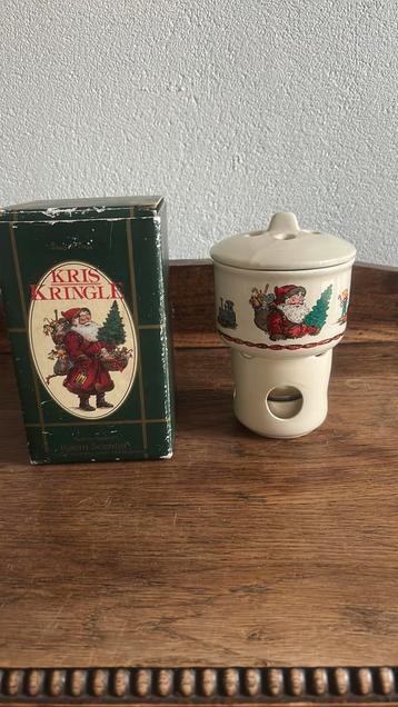 Vintage Kris Kringle potpourri press kerst set in doos beschikbaar voor biedingen