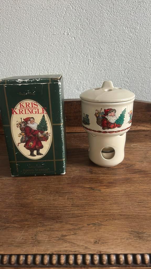 Vintage Kris Kringle potpourri press kerst set in doos, Diversen, Kerst, Zo goed als nieuw, Ophalen of Verzenden