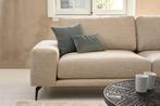 Bella Milano Soof's Interieur 2,5 zit Ottoman in CHOCOLADE, Ophalen, 250 tot 300 cm, Hoekbank, Zo goed als nieuw