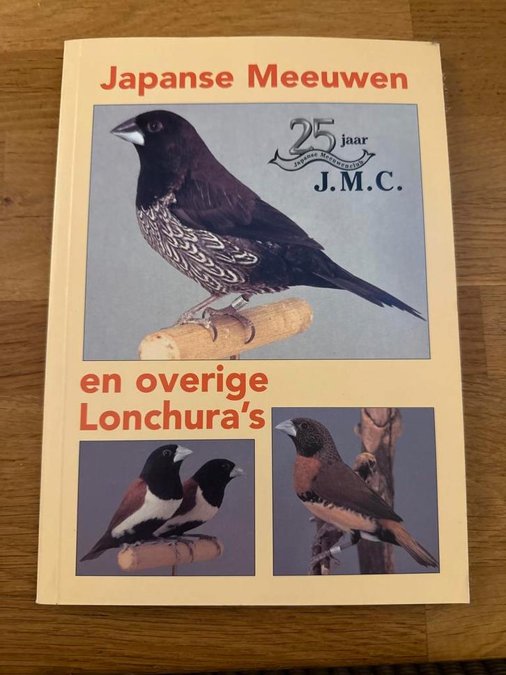 Japanse Meeuwen en Lonchura's, Boeken, Dieren en Huisdieren, Zo goed als nieuw, Vogels, Ophalen