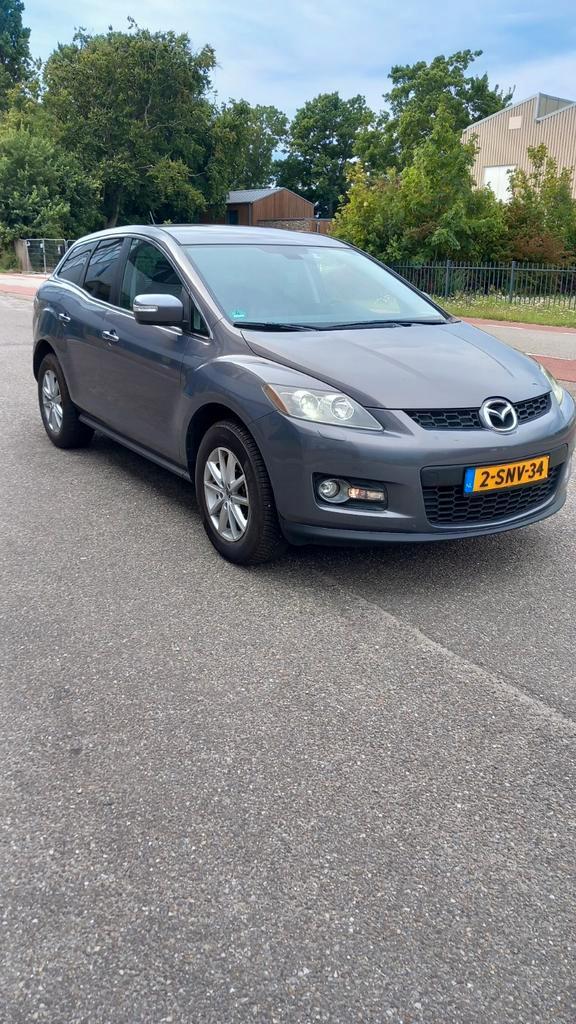 Mazda CX-7 2.3 Turbo 191KW 2008 Grijs, Auto's, Mazda, Particulier, CX-7, 4x4, ABS, Airbags, Airconditioning, Alarm, Bluetooth