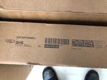 Exceptionell IKEA Lade, medium met druk-open, wit 40x60 cm beschikbaar voor biedingen