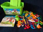 K’nex educatief bouwen 200 onderdelen in opbergbox, Ophalen of Verzenden, Zo goed als nieuw, Bouwen