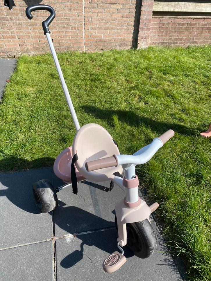 Smoby duwfiets, Kinderen en Baby's, Speelgoed | Buiten | Voertuigen en Loopfietsen, Zo goed als nieuw, Duwvoertuig, Ophalen
