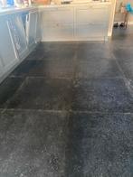 Tegels antraciet circa 28m2 80 x 80cm, Ophalen, 60 cm of meer, Nieuw, 10 m² of meer