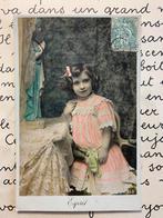 1907 Esprit - Biddend meisje bij Mariabeeld (XX), Verzamelen, Ophalen of Verzenden, Voor 1920, Gelopen, Kinderen