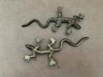 Messing salamander/ hagedis 2 stuks, Ophalen