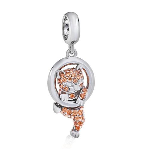 Geluksbedel 925 Sterling Zilver Dierlijke Hanger- Charm, Sieraden, Tassen en Uiterlijk, Kettinghangers, Nieuw, Zilver, Zilver