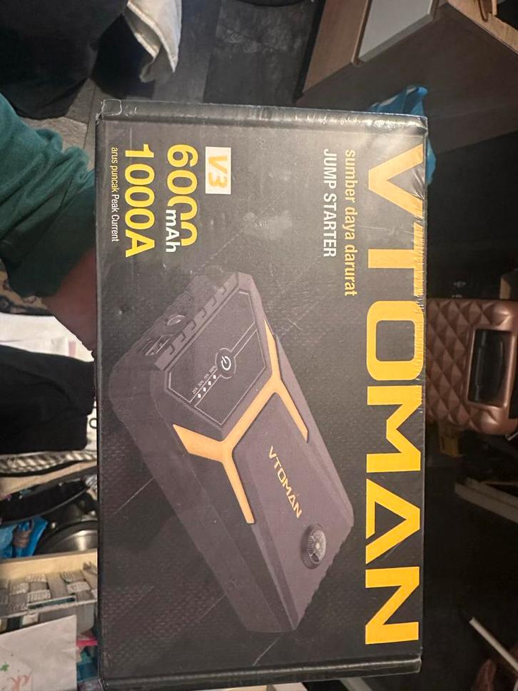 VTOMAN Jump Starter V3 - 6000mAh, 1000A, Auto diversen, Jumpstarters, Nieuw, Ophalen of Verzenden