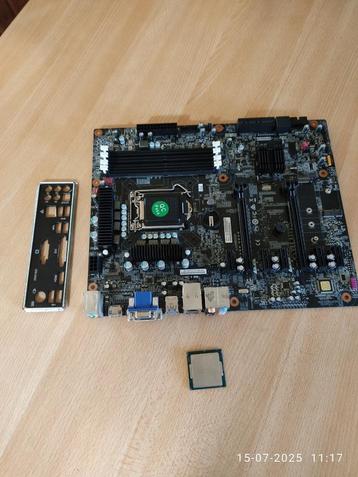Te Koop: Moederbord I7 met processor beschikbaar voor biedingen