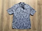 Ted Baker overhemd shirt NIEUW blauw grijs 5 = XL 43/44, Ted Baker, Nieuw, Halswijdte 43/44 (XL), Verzenden