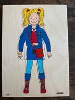 Houten educatieve meisjes aankleed puzzel/ nog nieuw, Ophalen of Verzenden, Nieuw