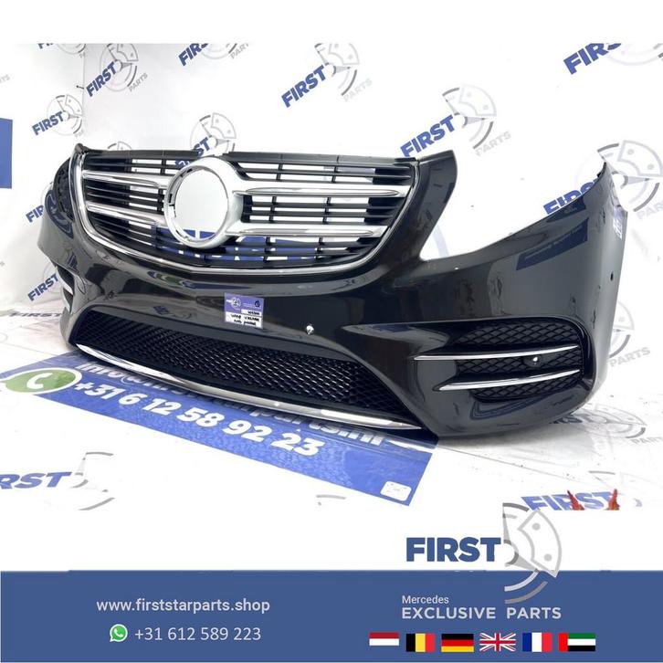 W447 BUMPER VITO / V KLASSE A4478851000 AMG VOORBUMPER COMPL, Auto-onderdelen, Carrosserie en Plaatwerk, Bumper, Mercedes-Benz