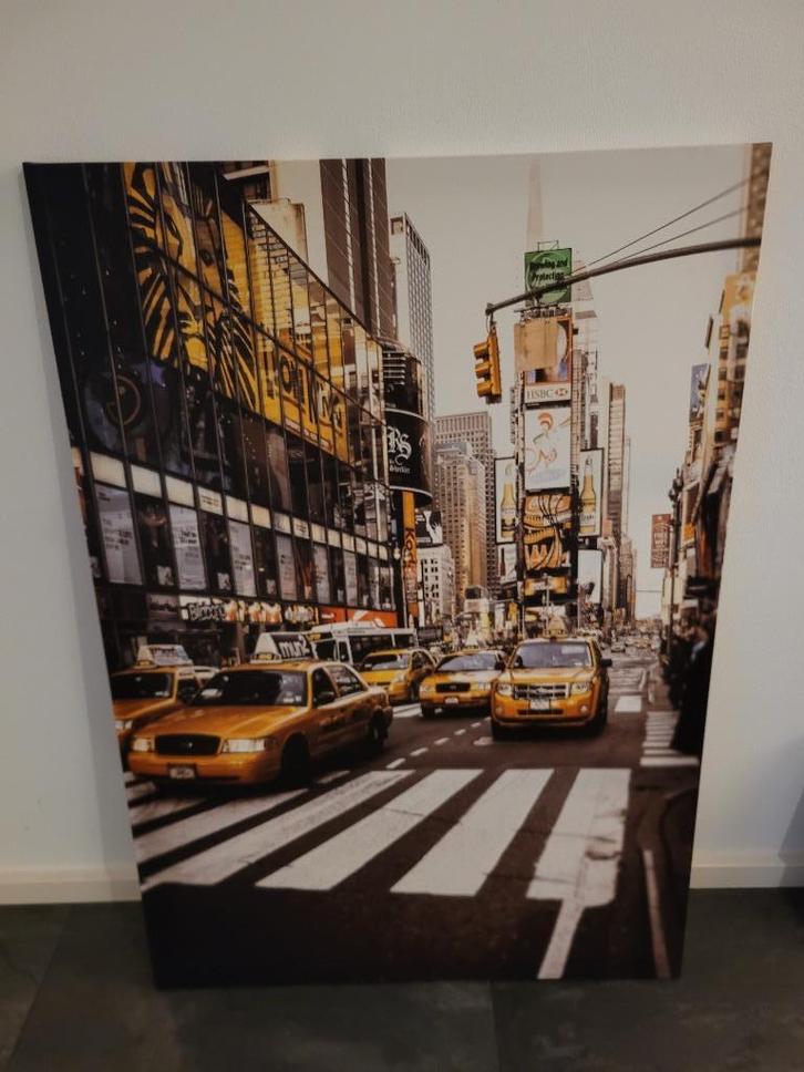 Meerdere Amerika (New York, San Francisco) wanddecoraties, Huis en Inrichting, Woonaccessoires | Wanddecoraties, Zo goed als nieuw