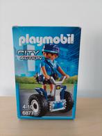 Playmobil 6877 politie agente met balans racer (compleet), Ophalen of Verzenden, Zo goed als nieuw